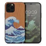Husa Kwmobile pentru Apple iPhone 12/iPhone 12 Pro, Lemn, Multicolor, 52734.15 fotografia produsului