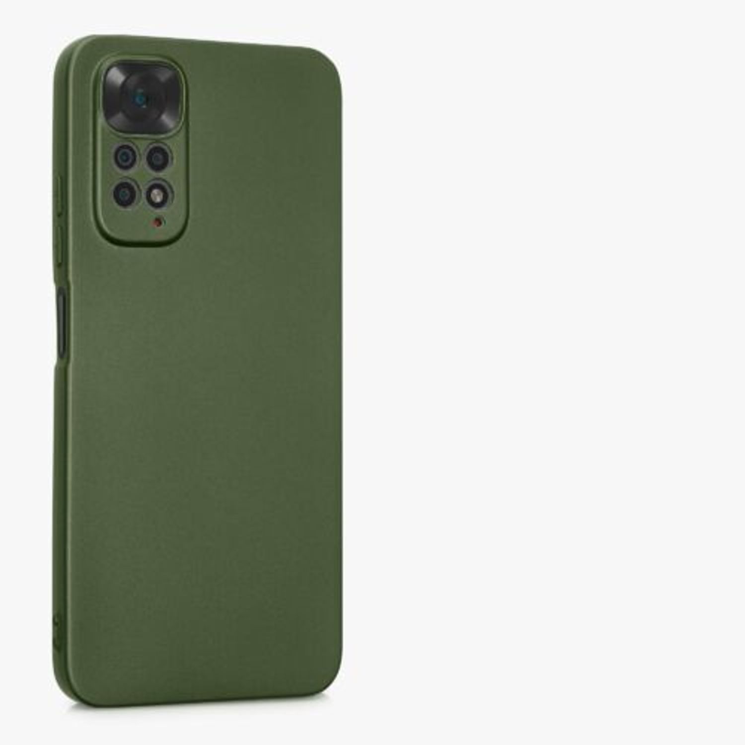 Husa Kwmobile pentru Xiaomi Redmi Note 11/Redmi Note 11s, Silicon, Verde, 58651.233 fotografia produsului View 7 L