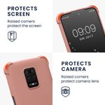 Husa Kwmobile pentru Xiaomi Redmi Note 9S/Redmi Note 9 Pro/Redmi Note 9 Pro Max, Silicon, Roz, 53149.154 fotografia produsului View 3 S
