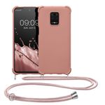Husa Kwmobile pentru Xiaomi Redmi Note 9S/Redmi Note 9 Pro/Redmi Note 9 Pro Max, Silicon, Roz, 53149.154 fotografia produsului