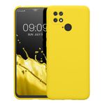 Husa Kwmobile pentru Xiaomi Poco C40, Silicon, Galben, 59394.165 fotografia produsului