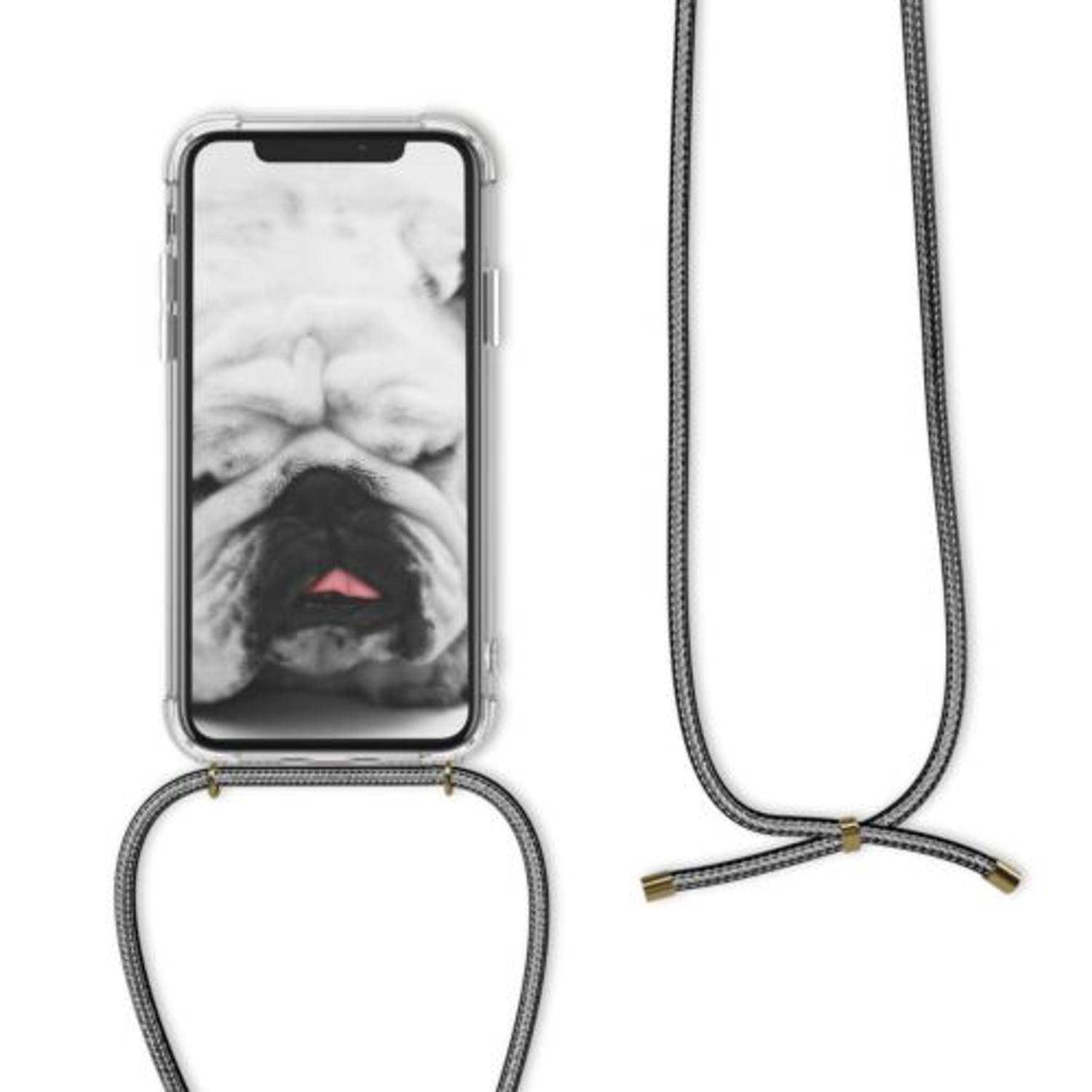 Husa pentru Apple iPhone X/iPhone XS, Silicon, Transparent, 47248.22 fotografia produsului View 2 L