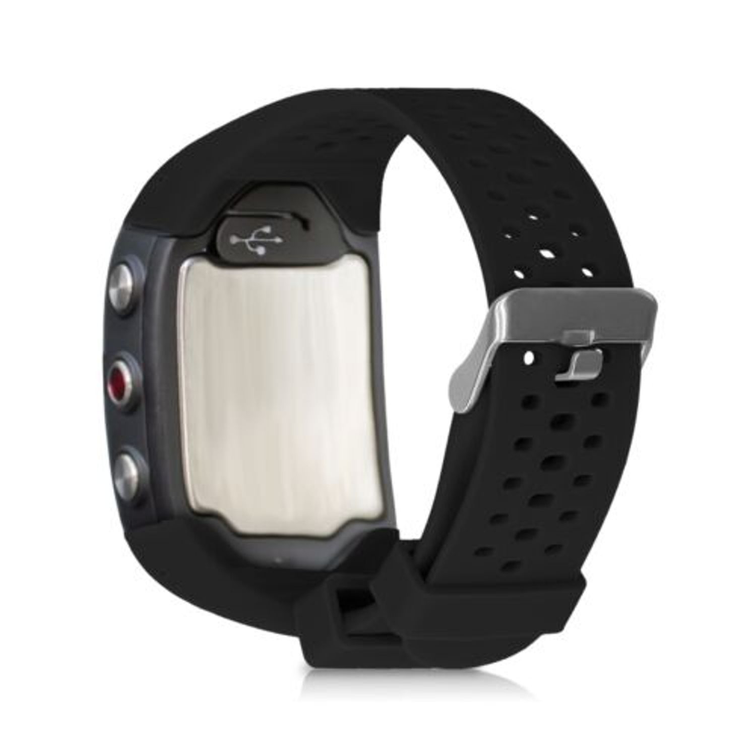 Curea pentru Polar M400/M430, Silicon, Negru, 51909.01 fotografia produsului View 3 L