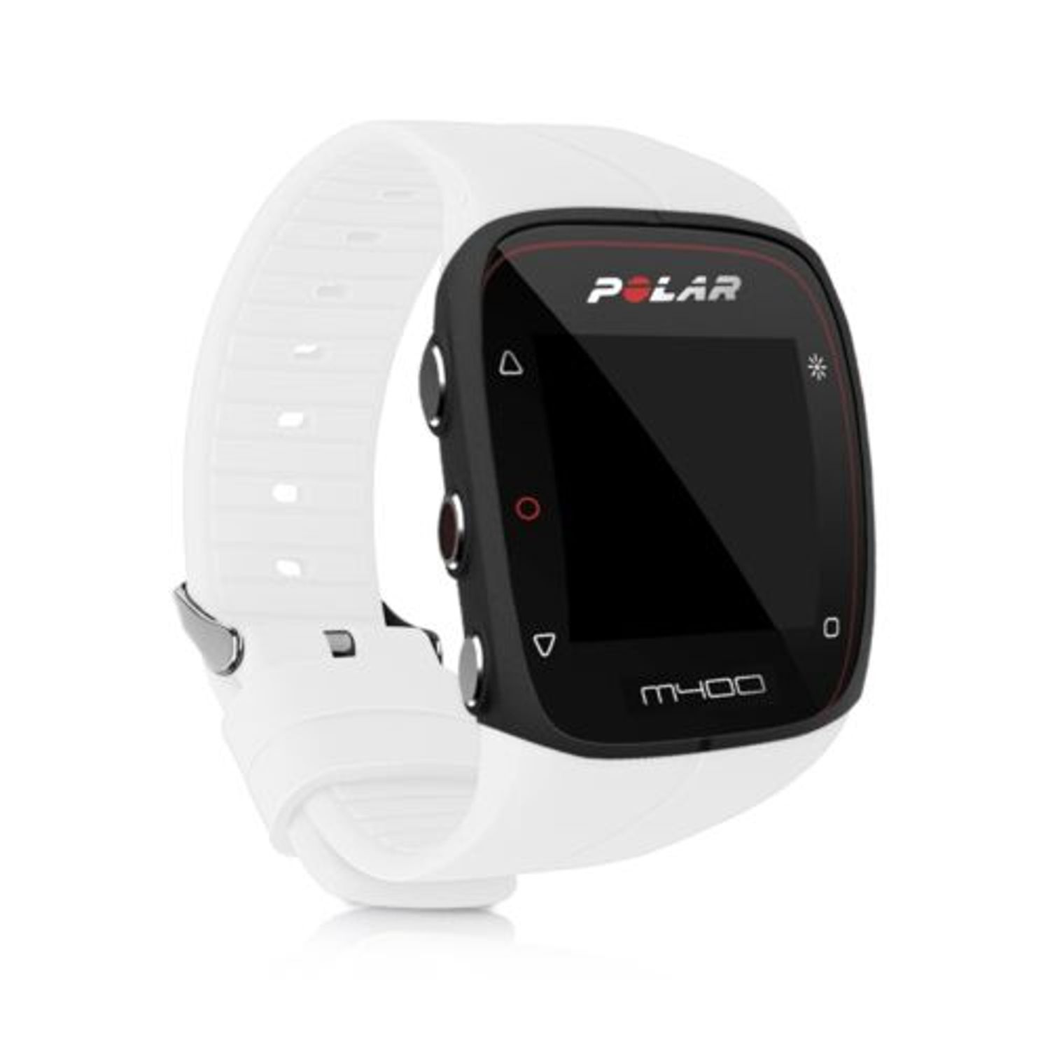 Curea pentru Polar M400/M430, Silicon, Alb, 44975.02 fotografia produsului