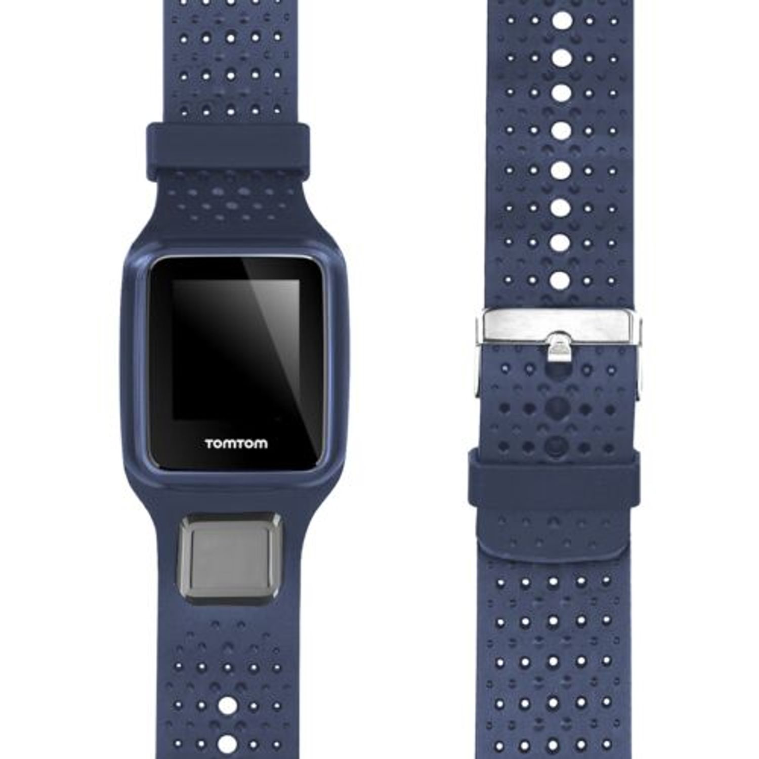 Curea pentru TomTom Runner 1/Multi-Sport, Silicon, Albastru, 43573.17 fotografia produsului View 2 L