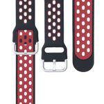 Set 2 curele pentru Fitbit Versa 3/Sense, Silicon, Rosu/Gri, 53392.01 fotografia produsului View 6 S