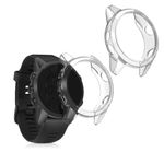 Set 2 huse pentru Garmin Forerunner 745, Silicon, Transparent, 53865.01 fotografia produsului