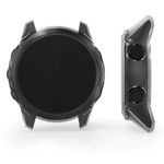 Set 2 huse pentru Garmin Forerunner 745, Silicon, Transparent, 53865.01 fotografia produsului View 7 S