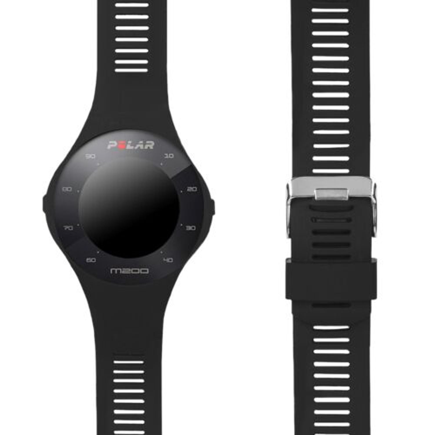Curea pentru Polar M200, Silicon, Negru, 43376.01 fotografia produsului View 2 L