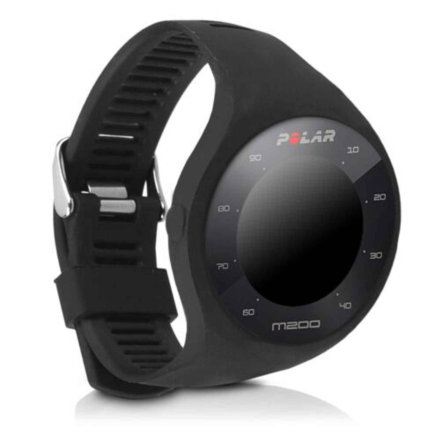 Curea pentru Polar M200, Silicon, Negru, 43376.01 fotografia produsului