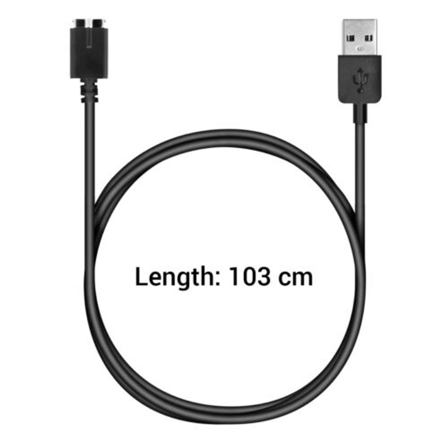 Cablu de incarcare USB pentru Polar M430, Negru, 44731.01 fotografia produsului View 3 L