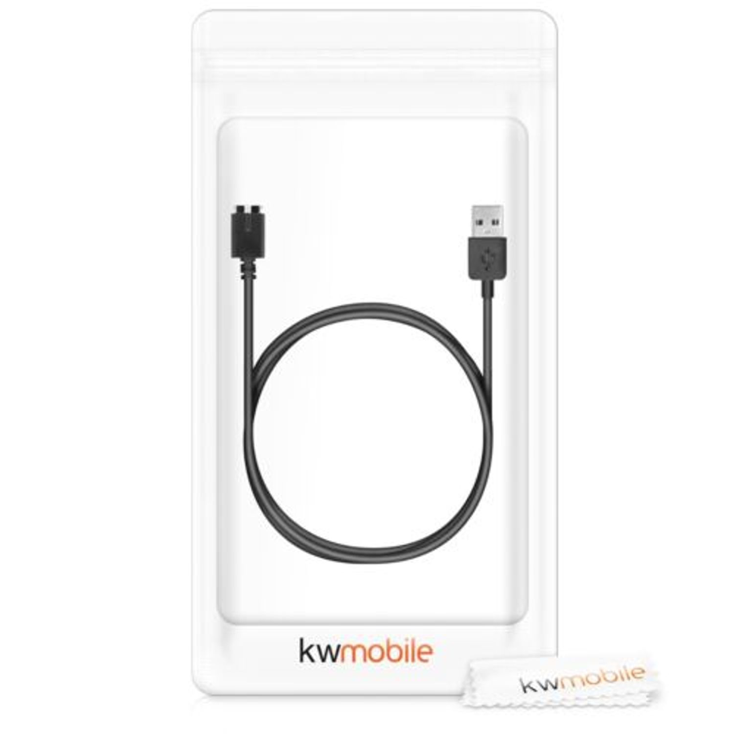 Cablu de incarcare USB pentru Polar M430, Negru, 44731.01 fotografia produsului View 5 L