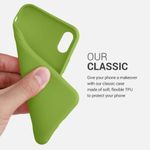Husa pentru iPhone X/iPhone XS, Silicon, Verde, 42492.220 fotografia produsului View 8 S