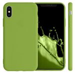 Husa pentru iPhone X/iPhone XS, Silicon, Verde, 42492.220 fotografia produsului View 6 S