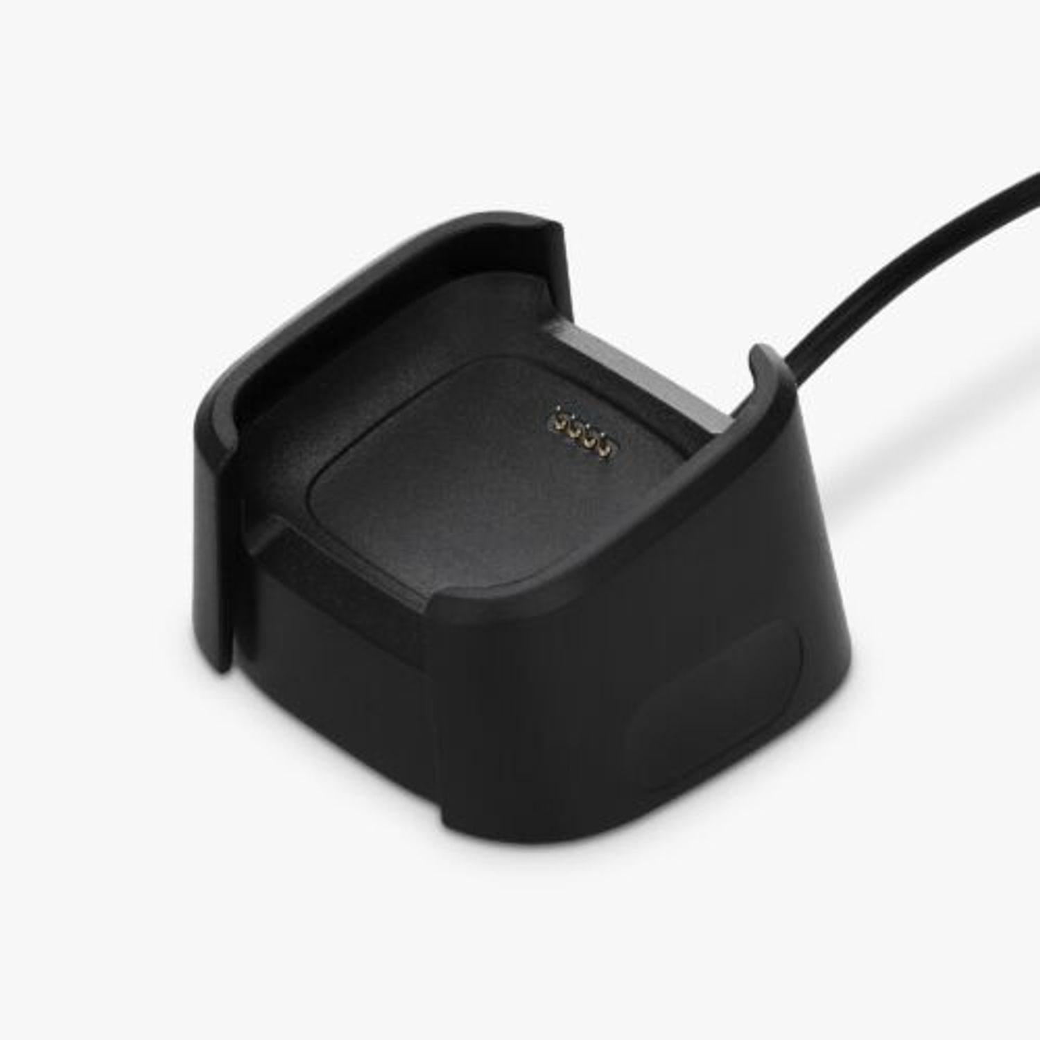 Docking stand pentru Fitbit Versa 2, Kwmobile, Plastic, Negru, 57117.01 fotografia produsului View 4 L