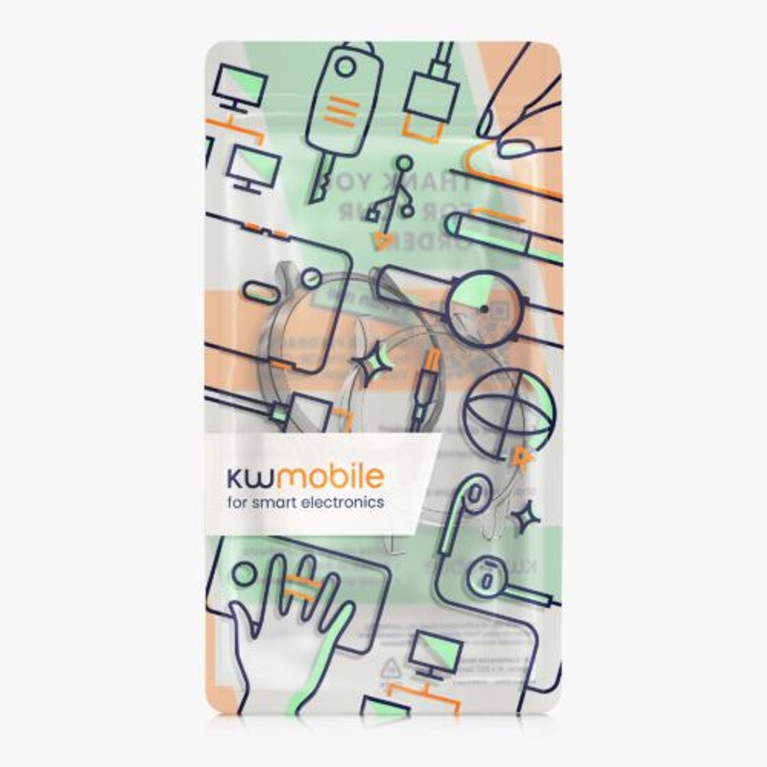 Set 2 Huse pentru Garmin Venu, Kwmobile, Silicon, Gri/Transparent, 52675.02 fotografia produsului View 6 L