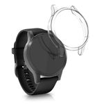 Set 2 Huse pentru Garmin Venu, Kwmobile, Silicon, Gri/Transparent, 52675.02 fotografia produsului View 2 S