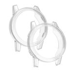 Set 2 Huse pentru Garmin Vivoactive 4S, Kwmobile, Silicon, Transparent, 50940.01 fotografia produsului View 7 S