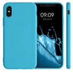 Husa pentru iPhone X/iPhone XS, Silicon, Albastru, 42492.223 fotografia produsului View 2 S