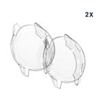 Set 2 Huse pentru OnePlus Watch, Kwmobile, Silicon, Transparent, 56984.02 fotografia produsului View 6 S