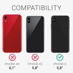 Husa pentru iPhone X/iPhone XS, Silicon, Mov, 42492.221 fotografia produsului View 6 S