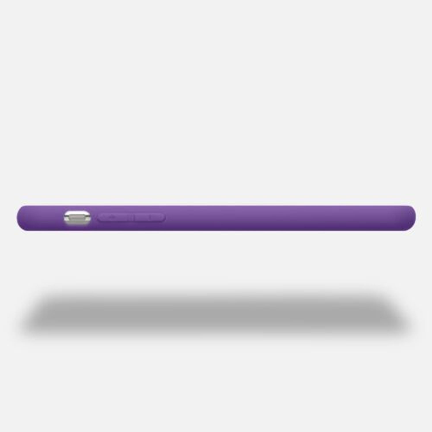 Husa pentru iPhone X/iPhone XS, Silicon, Mov, 42492.221 fotografia produsului View 5 L