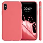 Husa pentru iPhone X/iPhone XS, Silicon, Roz, 42492.219 fotografia produsului View 2 S