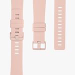 Set 2 Curele pentru Fitbit Versa 2/Versa/Versa Lite, Kwmobile, Silicon, Roz/Gri, 57118.10 fotografia produsului View 5 S