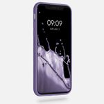 Husa pentru iPhone X/iPhone XS, Silicon, Mov, 42492.222 fotografia produsului View 3 S