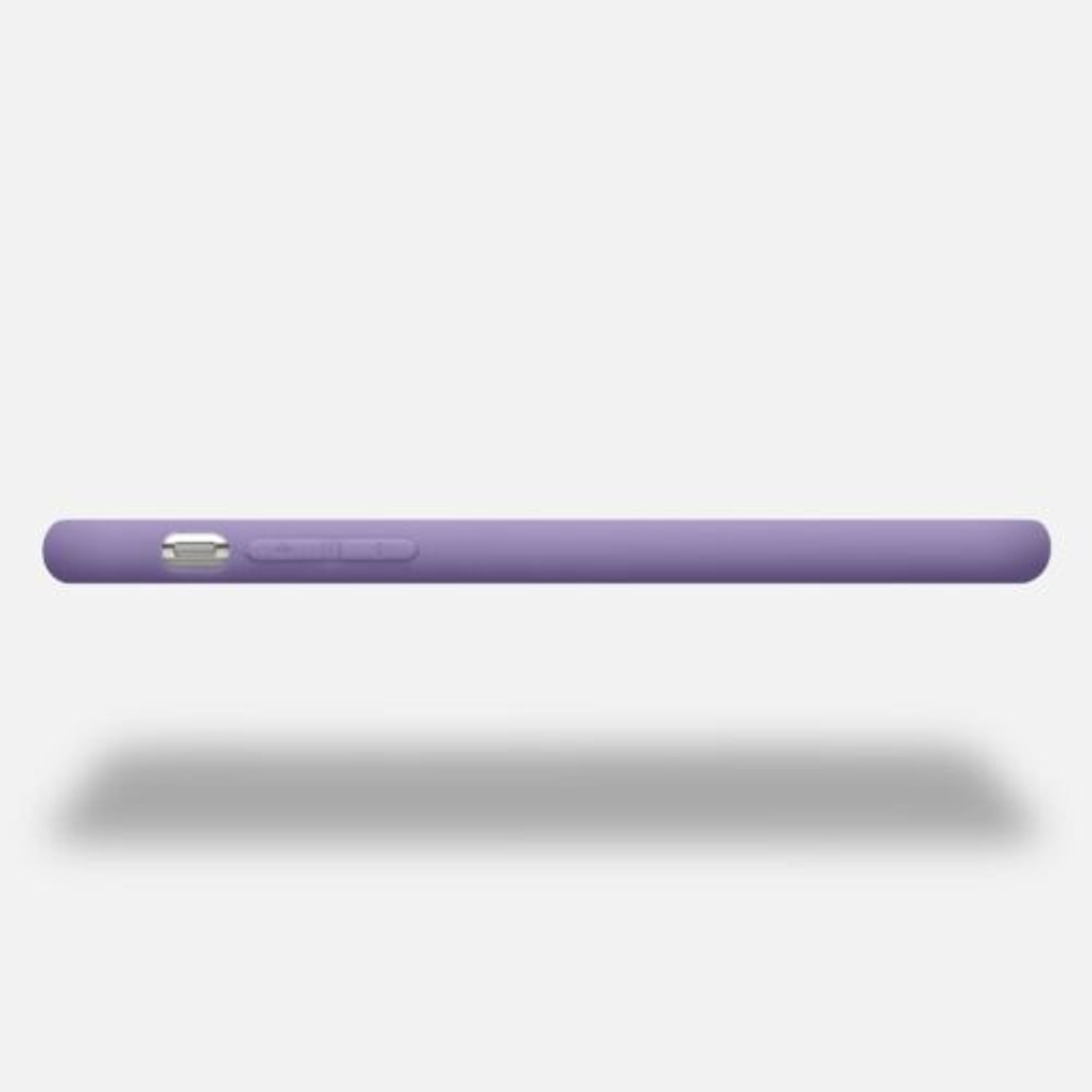 Husa pentru iPhone X/iPhone XS, Silicon, Mov, 42492.222 fotografia produsului View 5 L