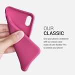 Husa pentru Apple iPhone X/iPhone XS, Silicon, Violet, 42492.213 fotografia produsului View 4 S