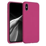 Husa pentru Apple iPhone X/iPhone XS, Silicon, Violet, 42492.213 fotografia produsului