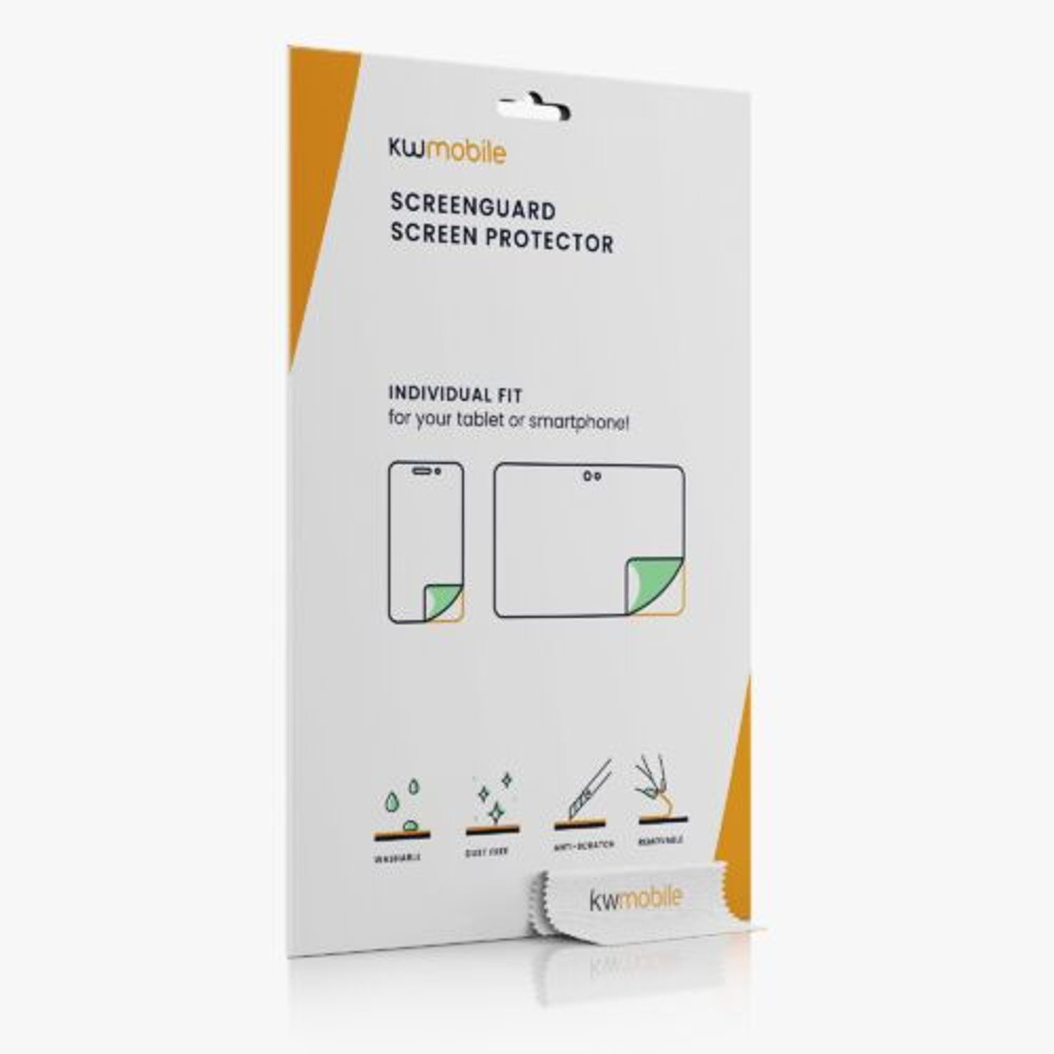 Set 3 Folii protectie pentru Coros Vertix 2, Kwmobile, Transparent, Silicon, 59611.1 fotografia produsului View 5 L