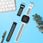 Set 2 curele pentru Fitbit Versa/Versa Lite/Versa 2, Kwmobile, Multicolor, Silicon, 57119.03 fotografia produsului View 3 S