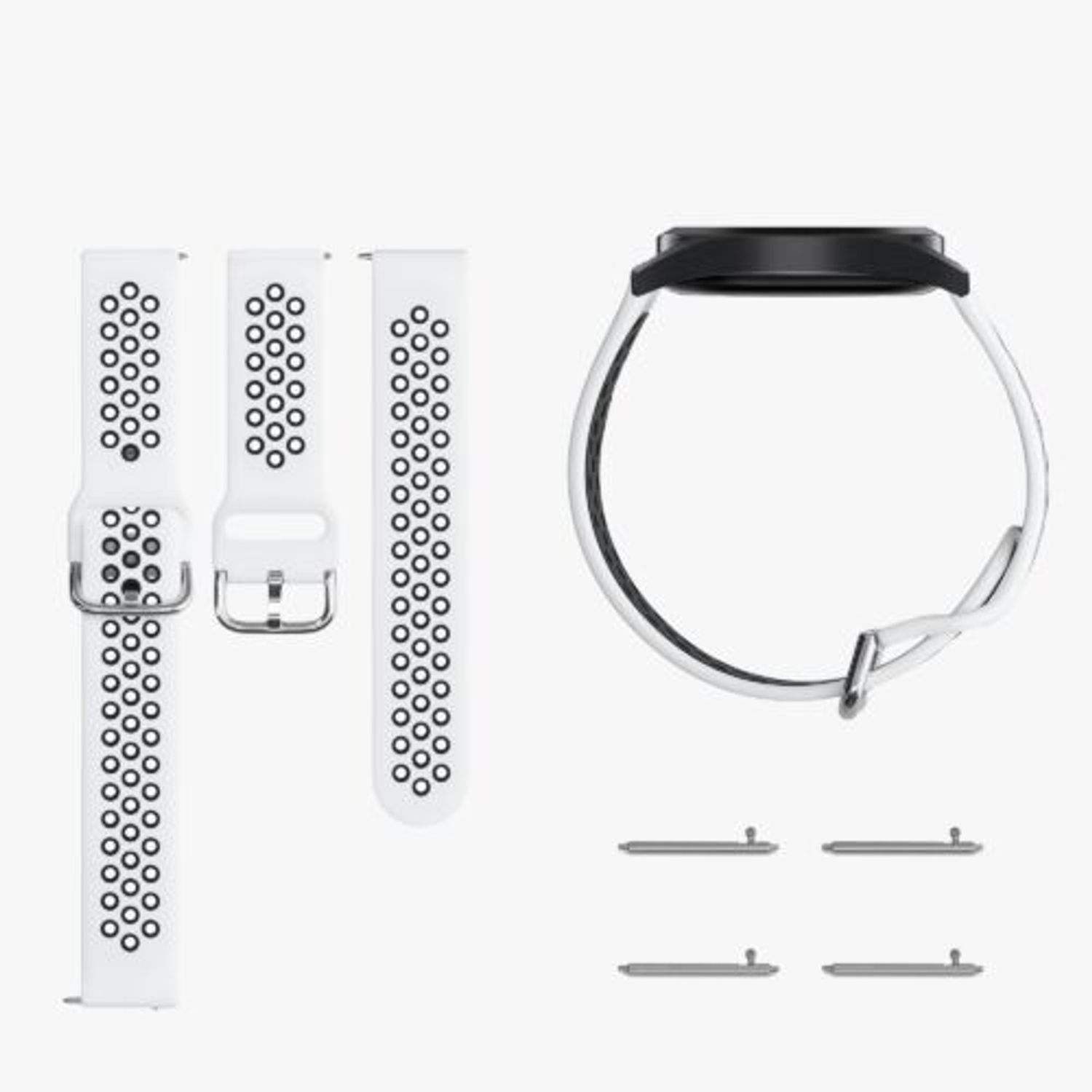 Set 2 curele pentru Fitbit Versa/Versa Lite/Versa 2, Kwmobile, Multicolor, Silicon, 57119.03 fotografia produsului View 10 L