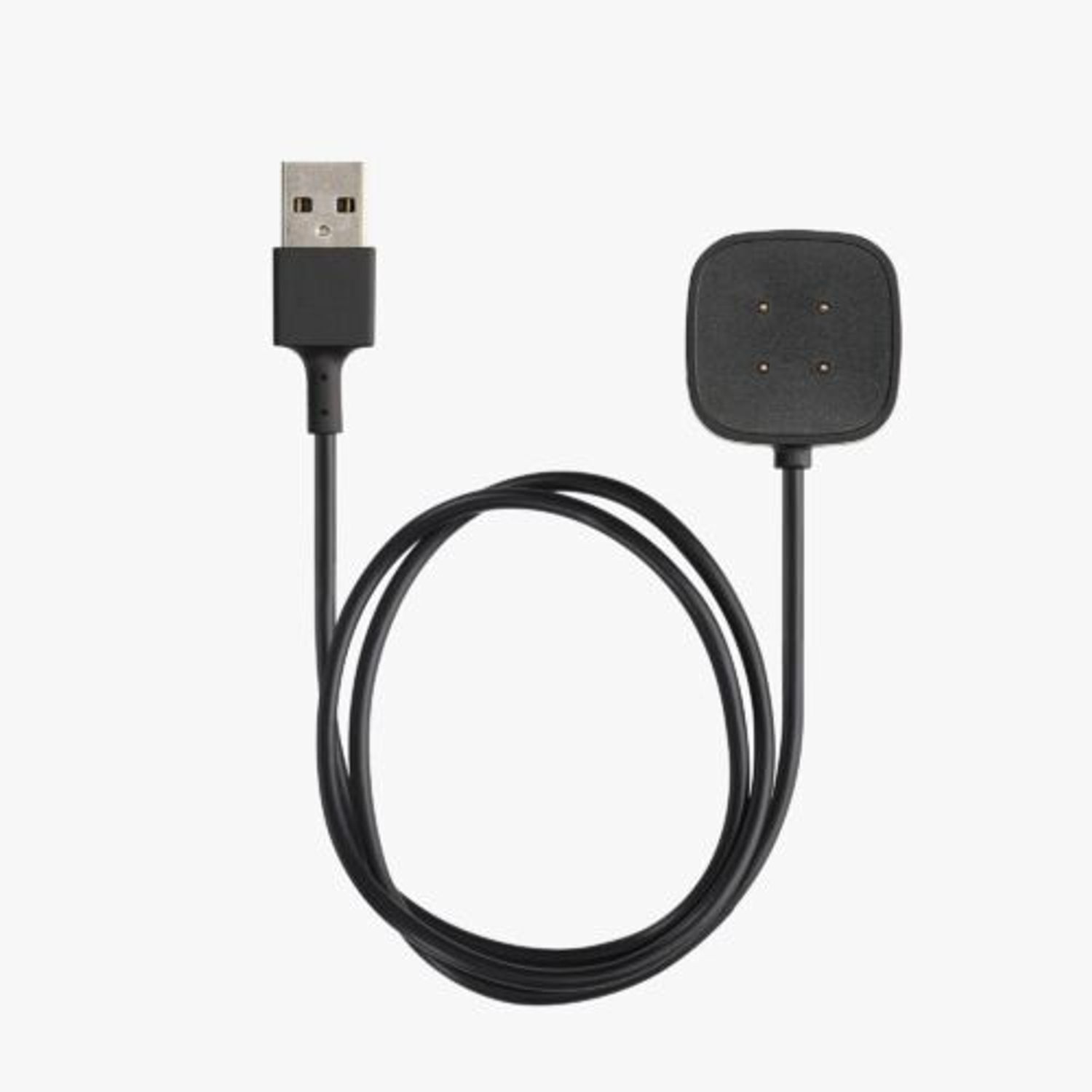 Cablu de incarcare USB pentru Fitbit Versa 3/Sense, Kwmobile, Negru, Plastic, 57781.01 fotografia produsului View 9 L