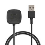 Cablu de incarcare USB pentru Fitbit Versa 3/Sense, Kwmobile, Negru, Plastic, 57781.01 fotografia produsului View 2 S