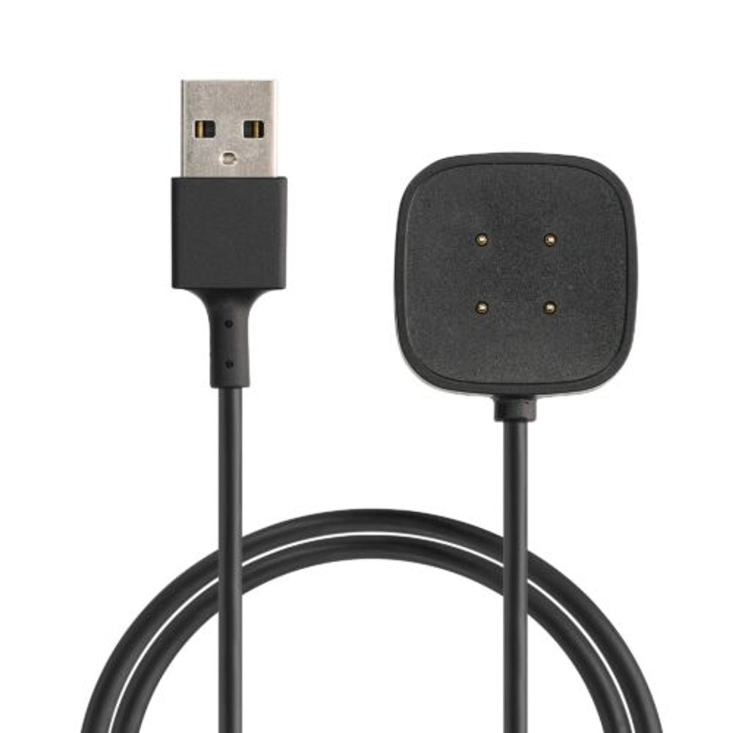 Cablu de incarcare USB pentru Fitbit Versa 3/Sense, Kwmobile, Negru, Plastic, 57781.01 fotografia produsului