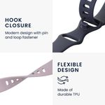 Set 2 curele pentru Fitbit Versa 4/Sense 2, Kwmobile, Albastru/Mov, Silicon, 58873.02 fotografia produsului View 4 S