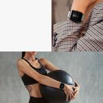 Set 2 curele pentru Fitbit Versa 4/Sense 2, Kwmobile, Negru/Albastru, Silicon, 58873.01 fotografia produsului View 10 S
