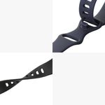 Set 2 curele pentru Fitbit Versa 4/Sense 2, Kwmobile, Negru/Albastru, Silicon, 58873.01 fotografia produsului View 9 S