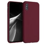 Husa pentru Apple iPhone X/iPhone XS, Silicon, Rosu, 42492.190 fotografia produsului
