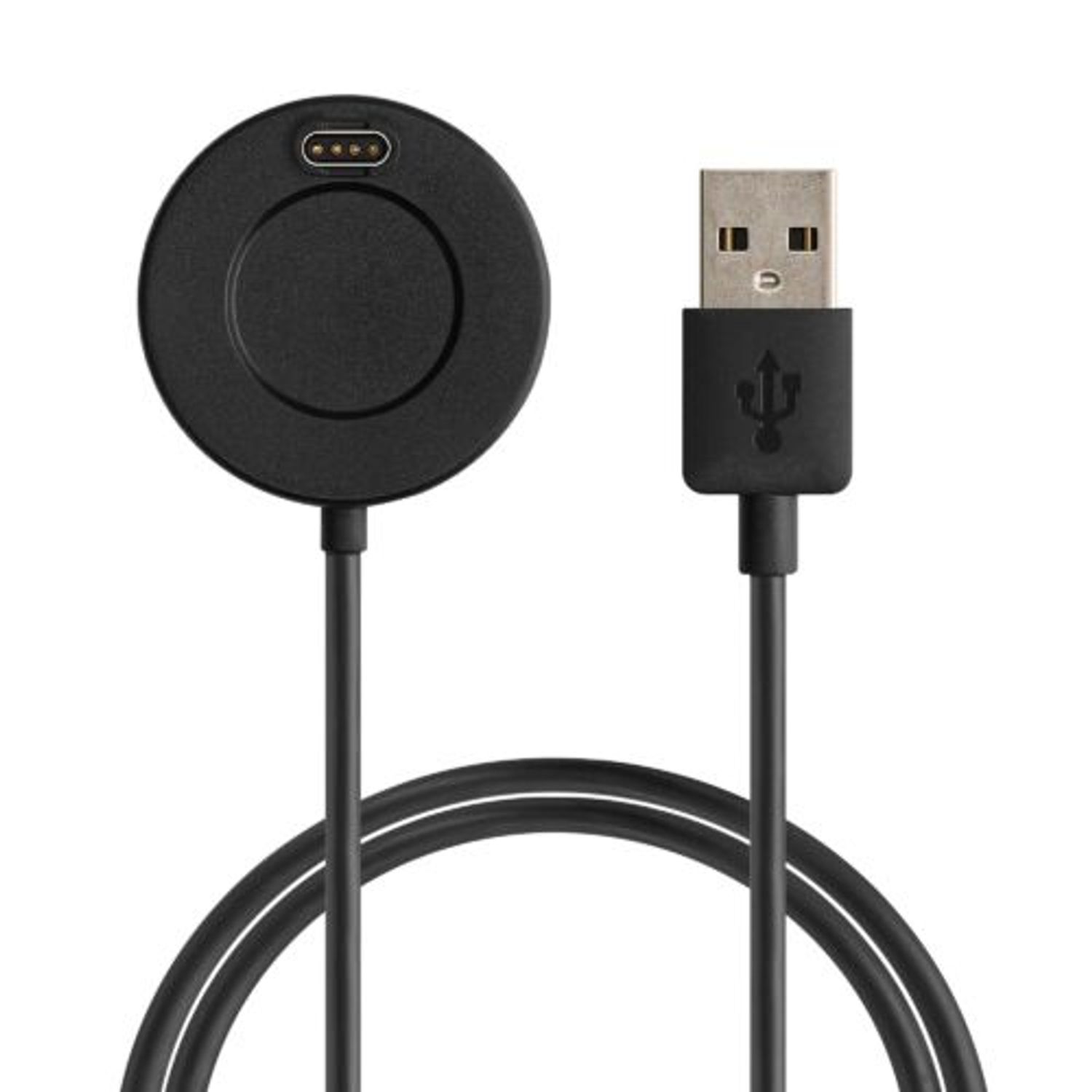 Cablu de incarcare USB pentru Garmin Epix 2, Kwmobile, Negru, Plastic, 59307.01 fotografia produsului View 2 L