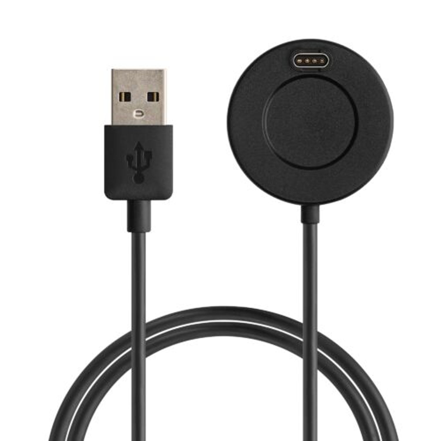 Cablu de incarcare USB pentru Garmin Epix 2, Kwmobile, Negru, Plastic, 59307.01 fotografia produsului