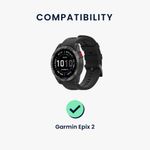 Cablu de incarcare USB pentru Garmin Epix 2, Kwmobile, Negru, Plastic, 59307.01 fotografia produsului View 6 S
