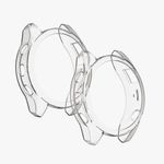 Set 2 huse pentru Garmin Epix 2, Kwmobile, Transparent, Silicon, 58347.01 fotografia produsului View 11 S