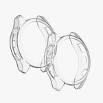 Set 2 huse pentru Garmin Fenix 7X, Kwmobile, Transparent, Silicon, 58353.01 fotografia produsului View 11 S