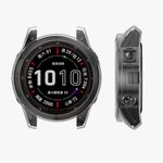 Set 2 huse pentru Garmin Fenix 7X, Kwmobile, Transparent, Silicon, 58353.01 fotografia produsului View 7 S