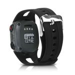 Curea pentru Garmin Forerunner 10/Forerunner 15, Kwmobile, Negru, Silicon, 42264.01 fotografia produsului View 3 S