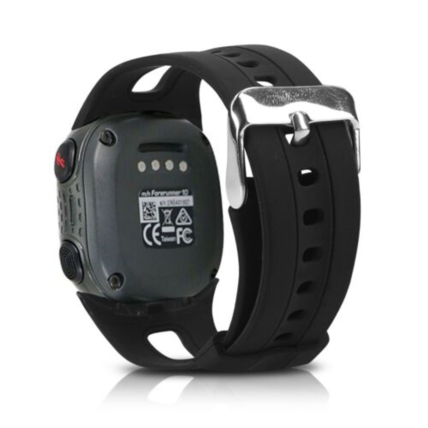 Curea pentru Garmin Forerunner 10/Forerunner 15, Kwmobile, Negru, Silicon, 42264.01 fotografia produsului View 3 L
